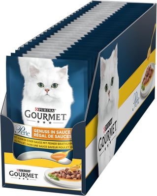 une photo d'une boîte de nourriture pour chat haut de gamme