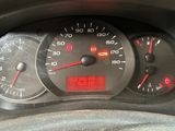 a close up of a speedometer in a car