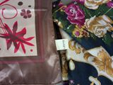 many different types of fabric on the table