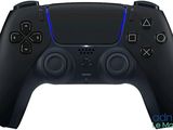 a close up of a video game controller on a white background