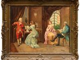 une image représentant un tableau sur lequel figurent un homme et une femme en train de jouer aux échecs