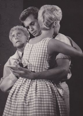 Lucien Clergue. Jean Cocteau sur le tournage du film Le Test…