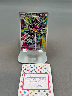 Pokemon : Ramboum, 212/182 Ultra Rare Secrete Ev4 - Bon Etat