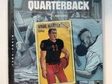 the cover of a comic book with a picture of a football player on it