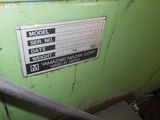 a sign on the side of a machine that says model serr no date, weight, and weight