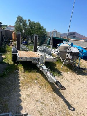 Remorque 3,5T ECIM double essieux - Photo 1