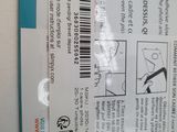 a label on the back of a box of toilet paper
