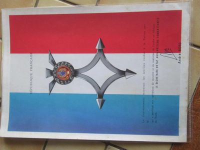 2.5 - France (Algerie) - Lot DE 4 Diplomes Officiels (Vierge…