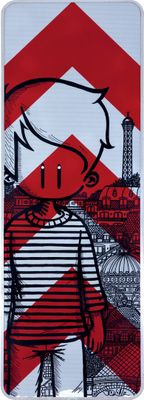 JO LITTLE CABOSSÉ, 2026 Marqueurs et acrylique sur panneau d… - Photo 1