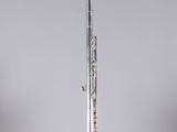 an image of a flute in a clear box on a grey background