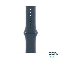Bracelet Apple Midnight Sport Band 45mm Noir - Fonctionne pa…
