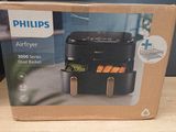 Friteuse à air chaud Philips série 300 à double panier