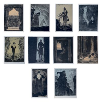 une image représentant une série de photographies de personnes se tenant devant une fenêtre