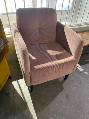 1 Fauteuil fixe LOVE. 61 x 67 x 84 cm, revêtement en velours…