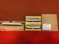 Ensemble autorail locomotive SMF AG BUGATTI ETAT et locomotive diesel 