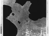une vieille photo en noir et blanc représentant une carte des États-Unis