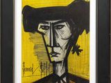 un tableau représentant un homme coiffé d'un chapeau