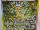 gros plan d'une carte pokemon sur une table