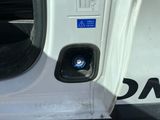 a close up of a door handle on a truck