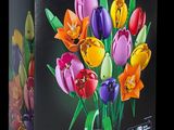 a box with a bunch of flowers inside of it