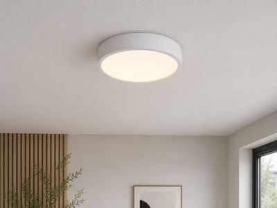 Lot de 4 plafonniers LED Climar Astra Surface 150, coloris b…