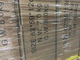 a pallet full of boxes that are stacked on top of each other