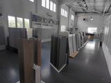 a picture of a large room with a lot of different types of tile