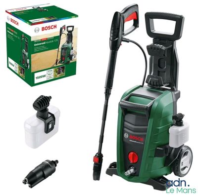 bosch power washer with accessories and box