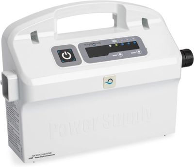 une machine blanche avec un bouton sur le côté