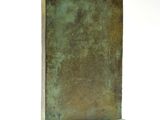 sculpture of a book on a stand on a white background