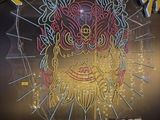 enseigne lumineuse d'un restaurant chinois sur laquelle figure l'image d'un lion