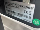 a close up of a boxapos label on the back of a boxapos