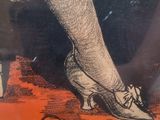 a picture of a picture of a woman ' s legs in high heels