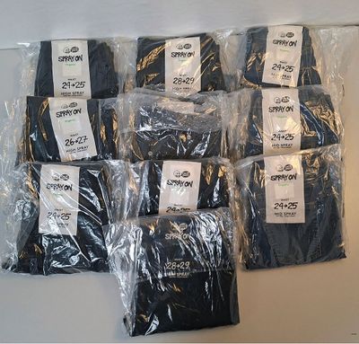 Lot de 10 jeans - SPRAY ON - Diverses tailles - Neuf - TVA R…