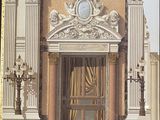 une photo d'un bâtiment sur lequel se trouve une horloge