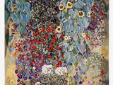un tableau représentant des tournesols et d'autres fleurs dans un vase