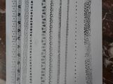 a piece of paper that has some writing on it