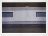 a picture of a train that is going down the tracks