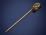 une broche en or et diamants, par personne