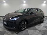 a black toyota c - hr parked on a checkered floor