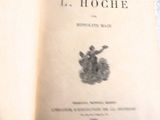 un livre ouvert sur lequel figure l'image d'un homme à cheval