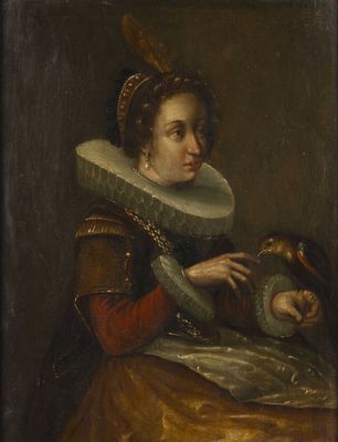 Attribué à Frans FRANCKEN III (Anvers, 1607 - 1667)