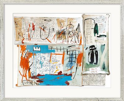 Jean Michel Basquiat "Piscine Versus the Best Hotels" (1982)…