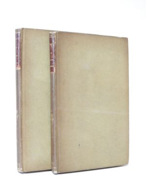 an old book with a bookmark sticking out of it ' s cover