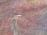 an image of a painting of a person on a horse in a field