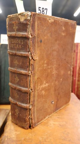 Petri PITHOEI opera. Parisiis, Cramoisy, 1609. Plein veau,in-4, d...