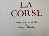 la corse - lithographies originales - georges briata - editions d ' art art graphica