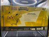 display case for the pokemon pikachu figure from the pokemon movie