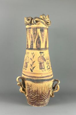 OX, Néo - Jomon Fable, Sculpture en céramique (tournage, mod…