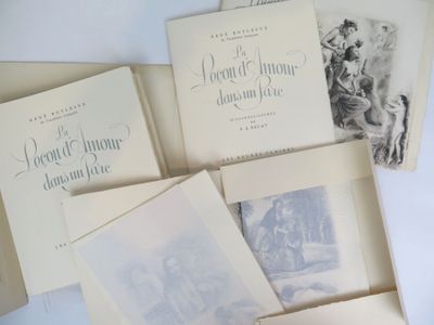 a lot of books that are sitting on a table